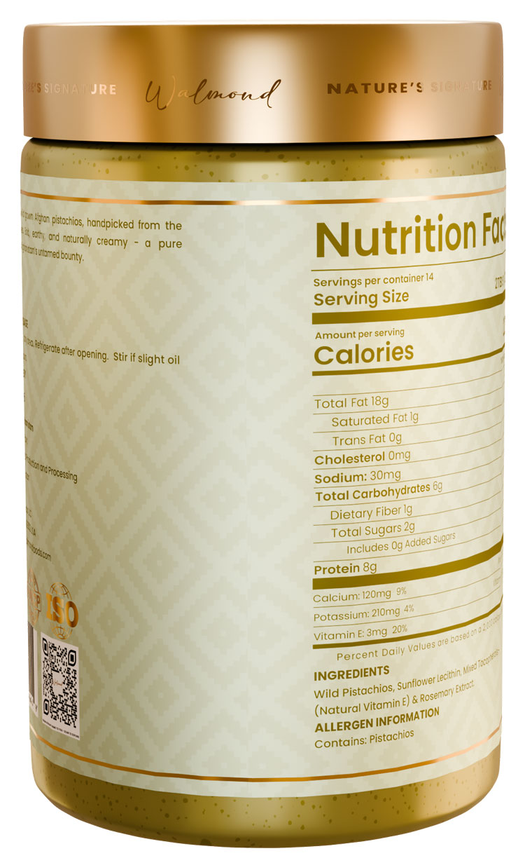 WALMOND PISTACHIO BUTTER CLASSIC