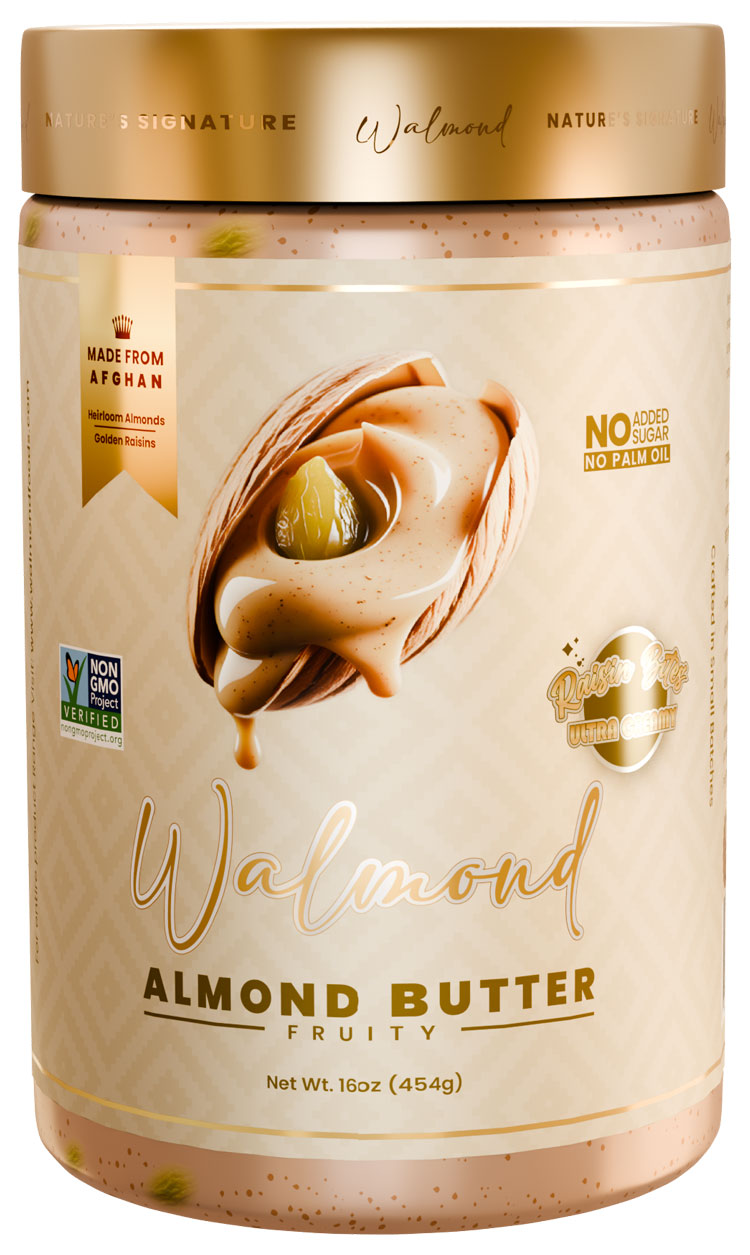WALMOND ALMOND BUTTER FRUITY (RAISIN BITES)