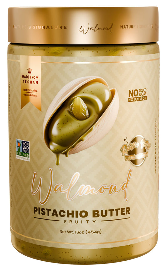 WALMOND PISTACHIO BUTTER FRUITY (RAISIN BITES)