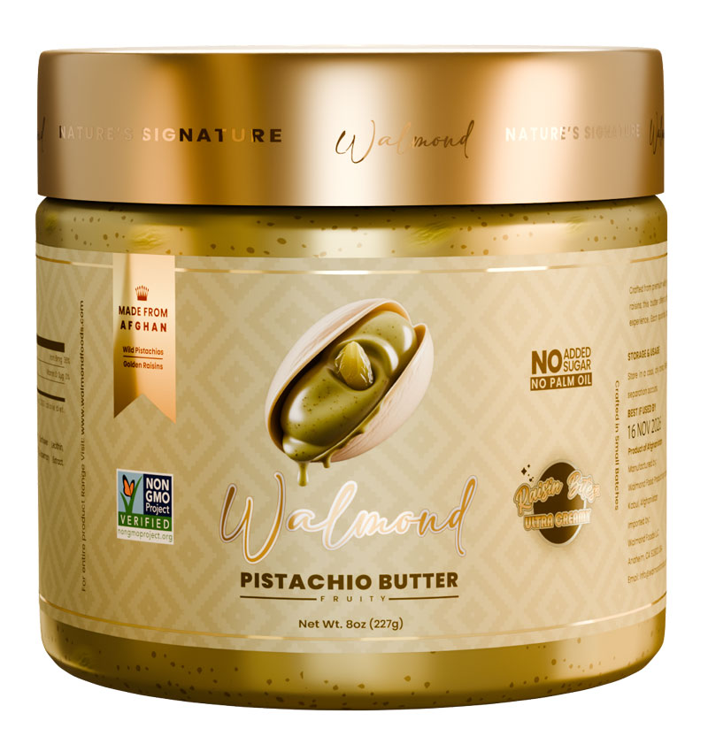 WALMOND PISTACHIO BUTTER FRUITY (RAISIN BITES)